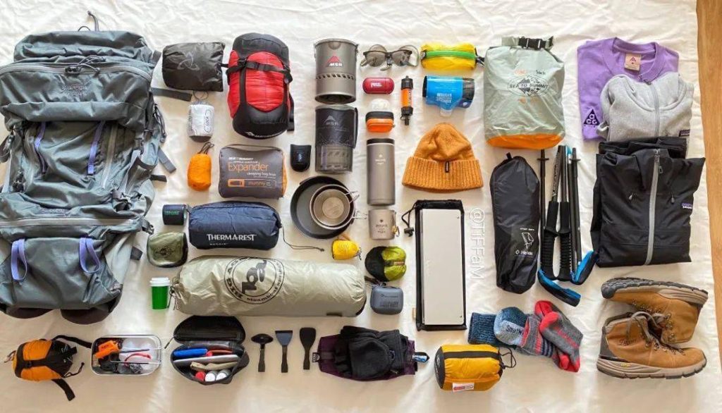 how you pack your hiking backpack.